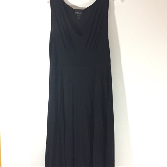 Lane Bryant pleated sleeveless dress - Picture 3 of 7